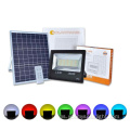 Lampu Banjir LED Solar RGB